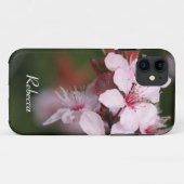 lente lichtroze pruimenbloesem Case-Mate iPhone case (Achterkant (horizontaal))