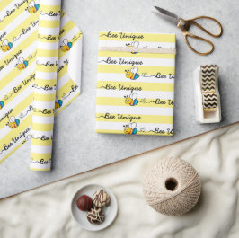 Lente Lief Bij Uniek Autisme Bewustzijn Maand Cade Cadeaupapier