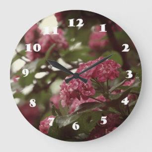 Lente Liefde Ronde (Grote) Wandklok