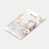 Lente Liefdes Vogels Kersenbloesem Bloemstuk Post-it® Notes (Schuin)