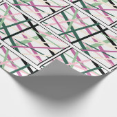 Lente lijnen cadeaupapier (Hoek)