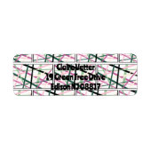 Lente lijnen etiket (Voorkant)