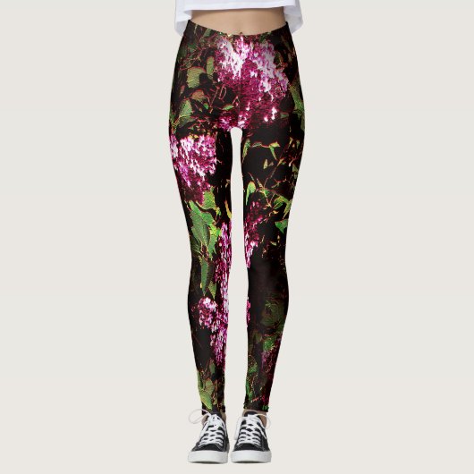 Lente Lilacs....... Leggings (Voorkant)
