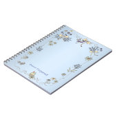 Lente Madeliefje Whimsy Notitieboek (Linkerzijde)