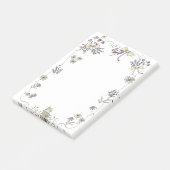 Lente Madeliefje Whimsy Post-it® Notes (Schuin)