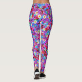 lente madeliefjes broek leggings (Achterkant)