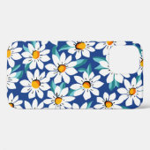 Lente madeliefjes: trendy bloemmotief. Case-Mate iPhone case (Achterkant (horizontaal))