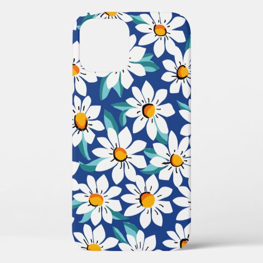 Lente madeliefjes: trendy bloemmotief. Case-Mate iPhone case (Achterkant)