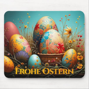 Lente magie met Pasen eieren Muismat