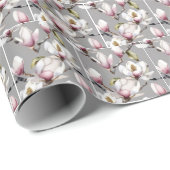 Lente Magnolia bloesems Cadeaupapier (Rol Hoek)