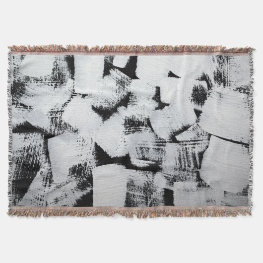 Lente magnolia's, elegant stoffenontwerp. deken (Voorkant)