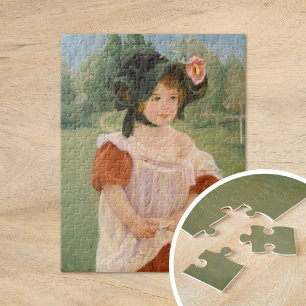 Lente: Margot staat in een tuin Mary Cassatt Legpuzzel