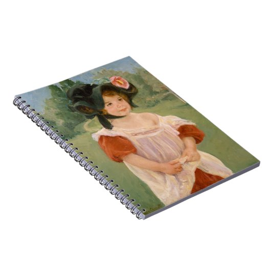 Lente: Margot staat in een tuin | Mary Cassatt Notitieboek (Rechterzijde)