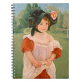Lente: Margot staat in een tuin | Mary Cassatt Notitieboek (Voorkant)