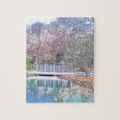 Lente Meer Schoonheid Legpuzzel (Verticaal)