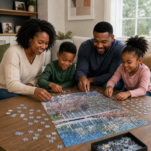 Lente Meer Schoonheid Legpuzzel