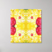 Lente, moderne kunst, expressief schilderen canvas afdruk (Voorkant)