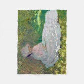 Lente, Monet Fleece Deken (Voorkant)