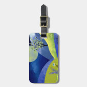 Lente Moonrise Bagagelabel (Voorkant verticaal)