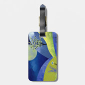 Lente Moonrise Bagagelabel (Achterkant verticaal)