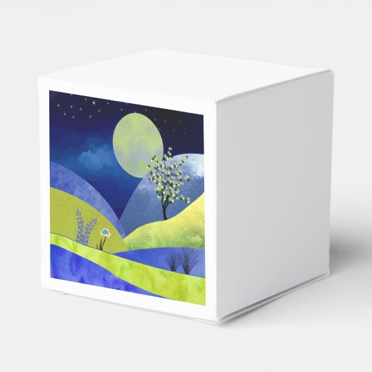 Lente Moonrise Bedankdoosjes (Achterkant)