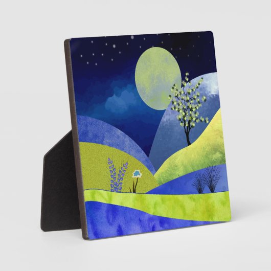 Lente Moonrise Fotoplaat (Voorkant)