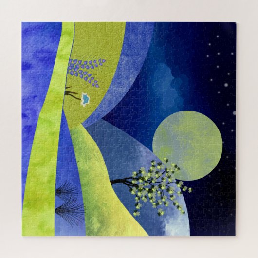 Lente Moonrise Legpuzzel (Horizontaal)