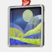 Lente Moonrise Metalen Ornament (Links)