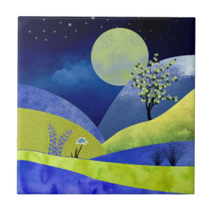 Lente Moonrise Tegeltje