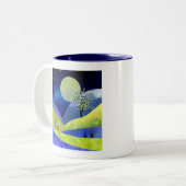 Lente Moonrise Tweekleurige Koffiemok (Voorkant links)