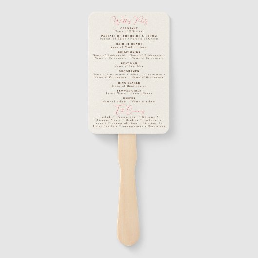 Lente Mosterd Geel Paarse Meadow Bloem Bruiloft Handwaaier (Achterkant)