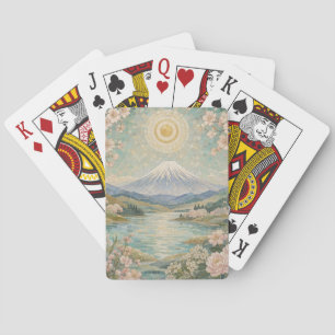 Lente Mozaïek Sereniteit Pokerkaarten