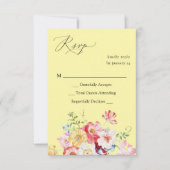 Lente Multi Kleur Bloemen geen Maaltijd RSVP - Gee (Voorkant)