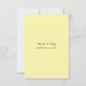 Lente Multi Kleur Bloemen geen Maaltijd RSVP - Gee (Achterkant)