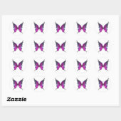 Lente myst 3 ronde sticker (Vel)