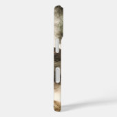 Lente Mystieke Vos Mistige Berg Minimalistische Ze Case-Mate iPhone Case (Achterkant / Rechts)