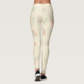 Lente Naadloos Patroon Leggings (Achterkant)