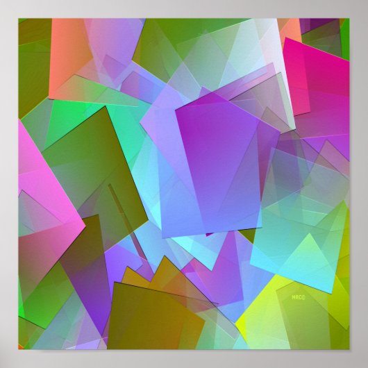 Lente naar zomerpalet.... poster (Voorkant)