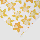 Lente Narcis Patroon Tissuepapier (Detail)