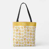 Lente Narcis patroon Tote Bag (Achterkant)