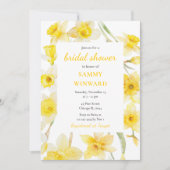 Lente Narcissen Bruidsborrel Kaart (Voorkant)