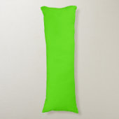Lente Neon Groen Lichaamskussen ( 20"x 54") (Voorkant Verticaal)