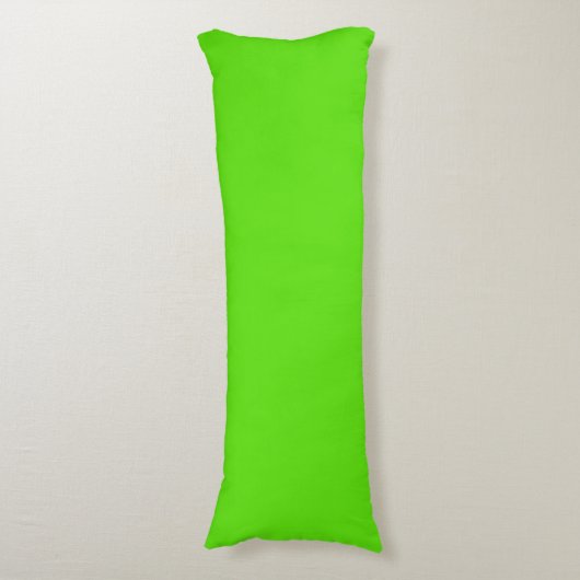 Lente Neon Groen Lichaamskussen ( 20"x 54") (Voorkant Verticaal)