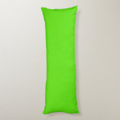Lente Neon Groen Lichaamskussen ( 20"x 54") (Achterkant (Verticaal))