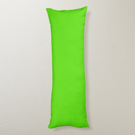 Lente Neon Groen Lichaamskussen ( 20"x 54") (Achterkant (Verticaal))