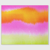 lente-neon-wikkelpapier cadeaupapier (Vlak)