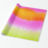 lente-neon-wikkelpapier cadeaupapier (Uitgerold)