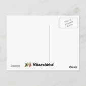 Lente, nieuw begin briefkaart (Achterkant)