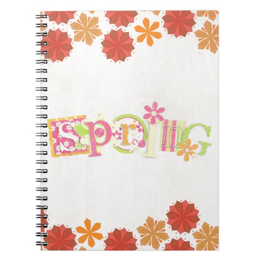 lente notitieboek (Voorkant)