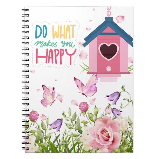 lente notitieboek (Voorkant)